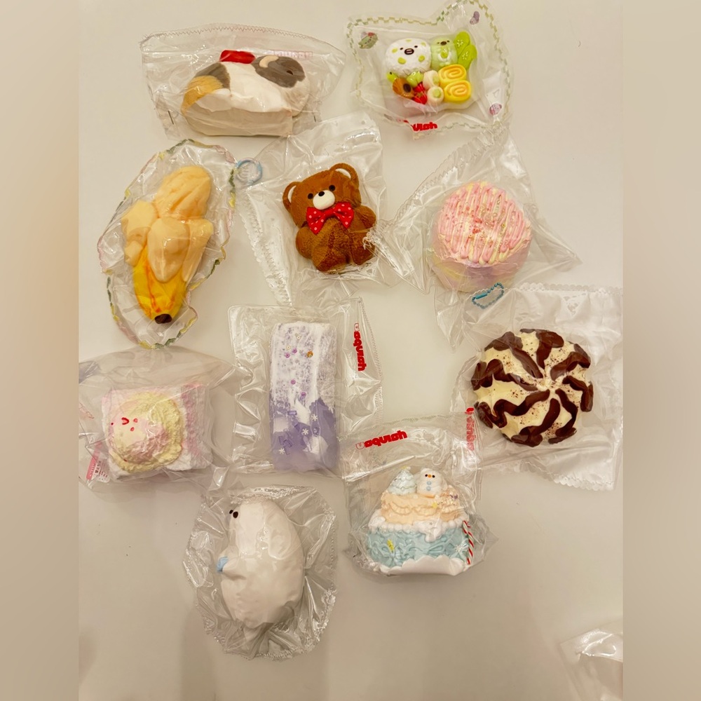 Cute Squishy Toy Set